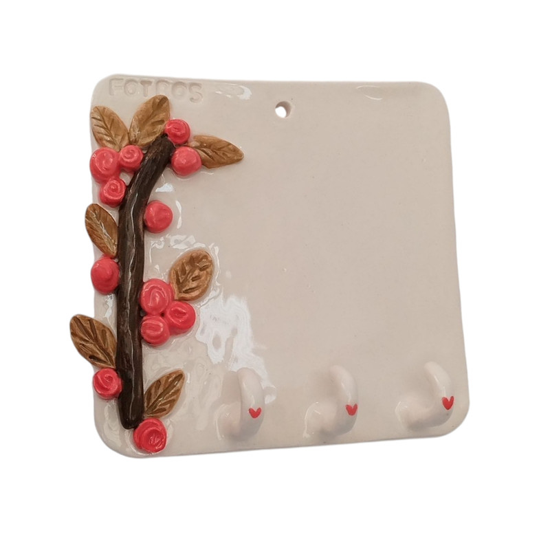 جا کلیدی سرامیکی مدل رز