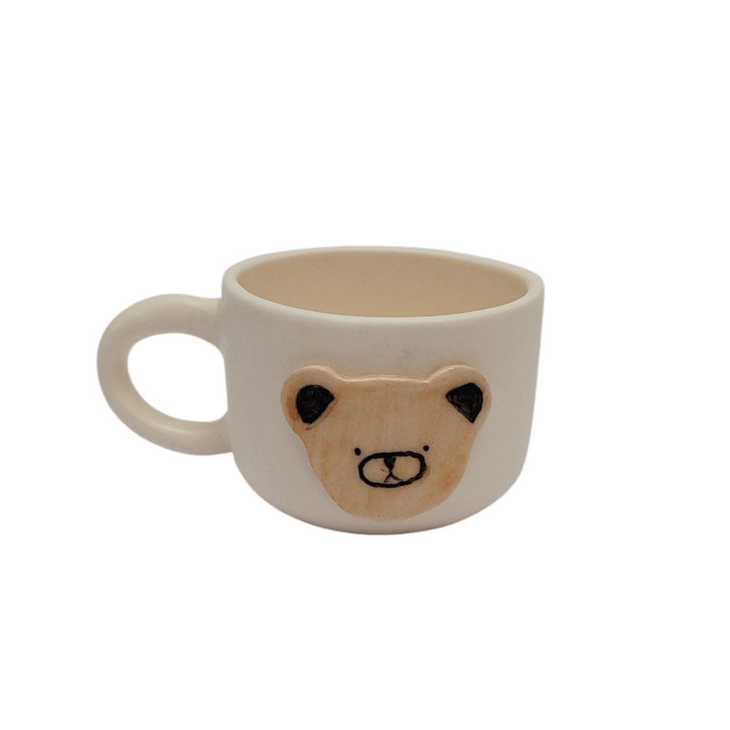 فنجان سرامیکی مدل تدی و کروسان