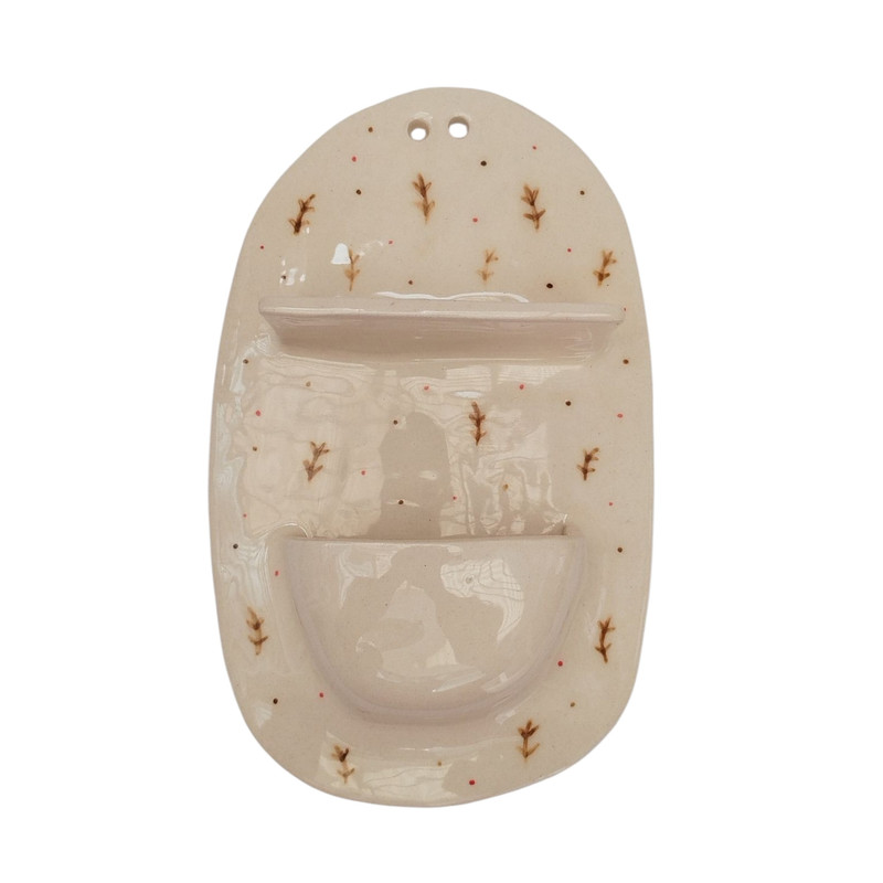 دیوارکوب سرامیکی مدل گلدان