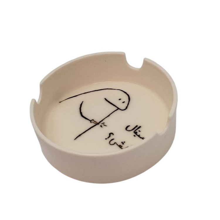 زیر سیگاری فانتزی _ فطرس سرامیک