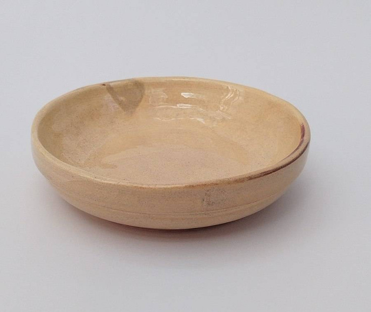 ظرف سرامیکی فطرس طرح گلین