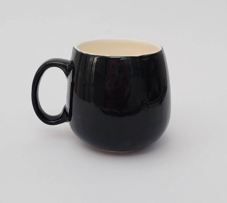 ماگ طرح خمره ای مشکی | فطرس سرامیک