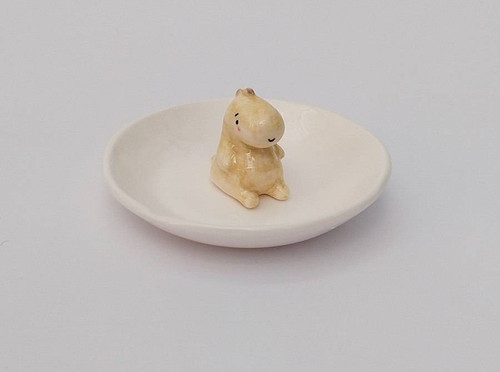 زیر سیگاری سرامیکی دایناسوری _ فطرس سرامیک