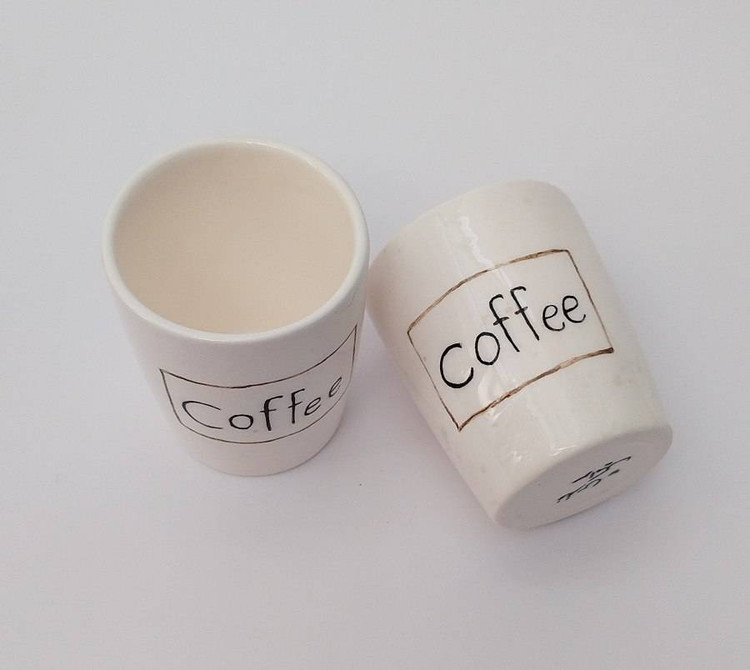 شات اسپرسو سرامیکی طرح coffee | فطرس سرامیک