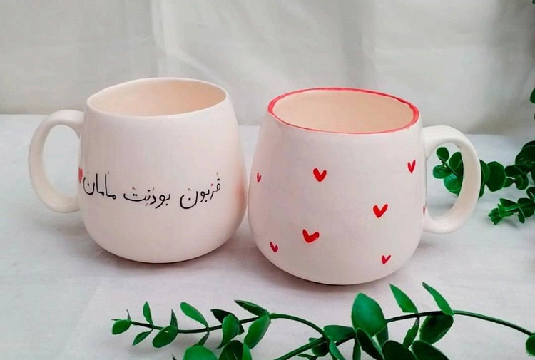 ماگ سرامیکی مدل مادر (مامان) _ فطرس سرامیک