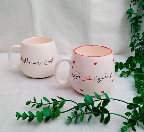 ماگ سرامیکی مدل مادر (مامان) _ فطرس سرامیک