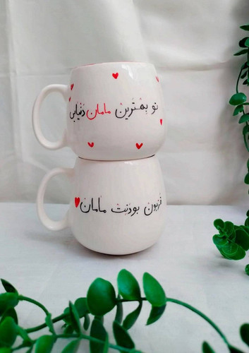ماگ سرامیکی مدل مادر (مامان) _ فطرس سرامیک