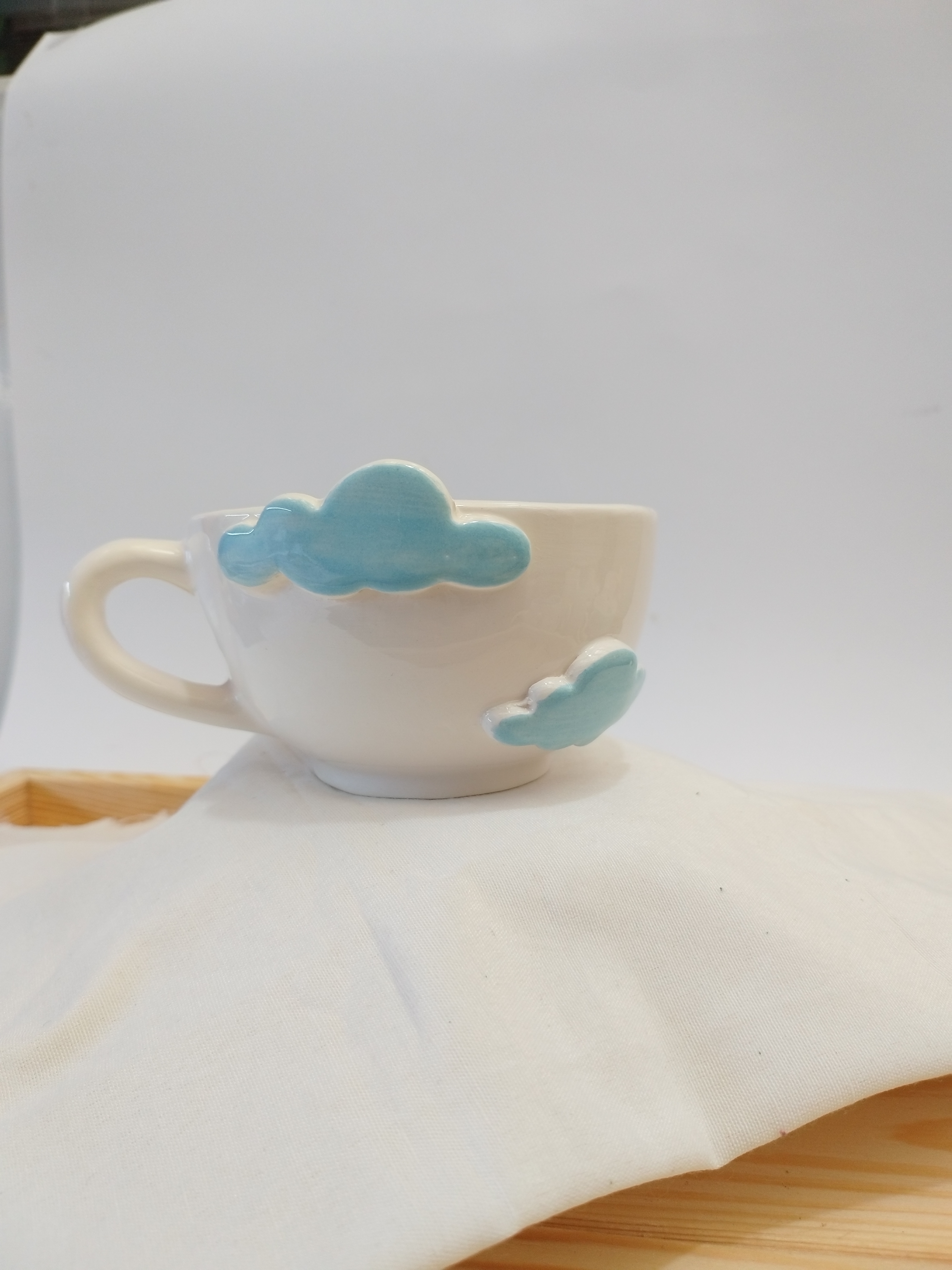 لته خوری سرامیکی طرح ابر