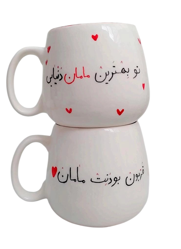 ماگ سرامیکی طرح مادر | فطرس سرامیک