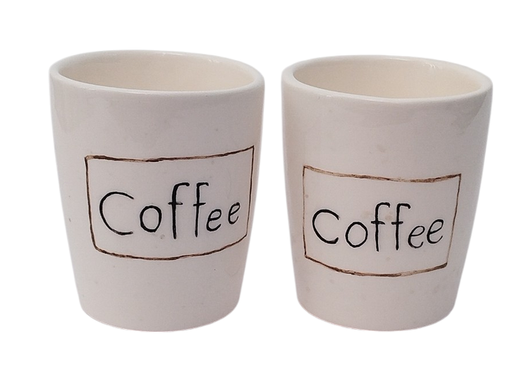 شات اسپرسو سرامیکی طرح coffee | فطرس سرامیک