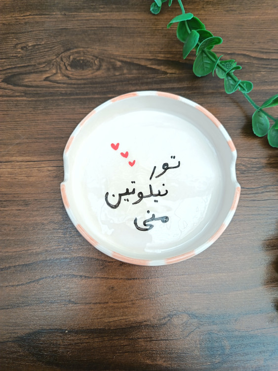 زیر سیگاری سرامیکی طرح فانتزی